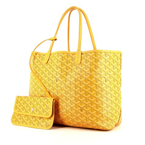 sac goyard jaune|sac de sac goyard.